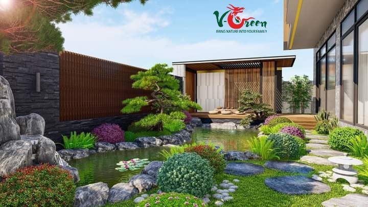 Thi công sân vườn tiểu cảnh